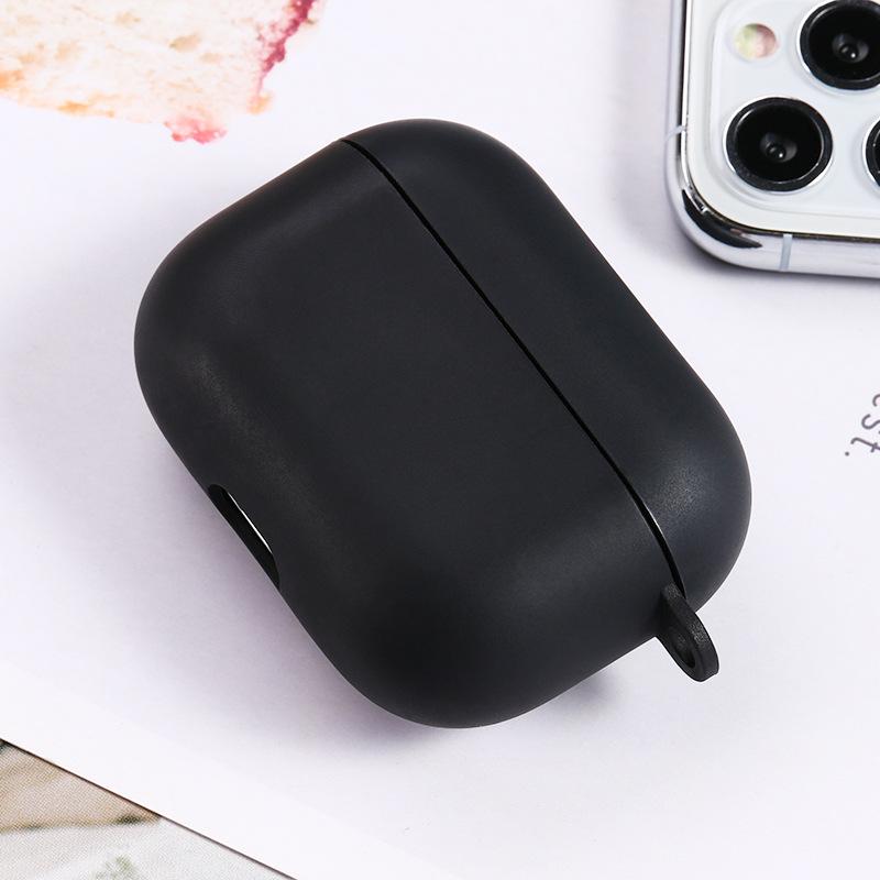 Матовый ТПУ черный материал белый для Apple Bluetooth AirPods 1 / 2 поколения pro3 поколения чехол для наушников мягкая крышка