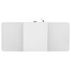 White LED Wall Sconce Acrylic Night Light Energy Efficient Wall Mount Light  Hotel