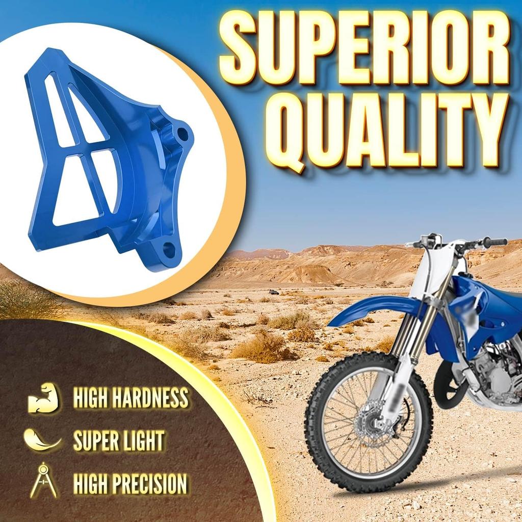 Canitu Front Sprocket Guard Cover,CNC Billet Aluminum Engine Sprocket Cover Engine Case Saver Guard Protector Crankcase Protection for Yamaha YZ125