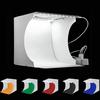 Dual LED Panels Folding Portable Photo Video Box Lighting Studio Shooting Tent Box Kit  Diffuse Studio Softbox Lightbox