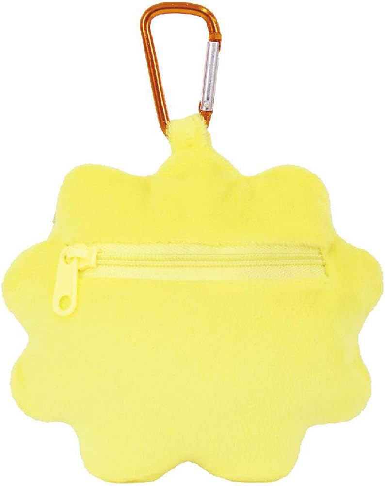 Плюшевый брелок-маскот Tees Factory Tabekko Animal Lion-kun на молнии с карабином, прибл.. В110 x Ш120 x Г65 мм (за исключением частей), ТБ-5546716LI