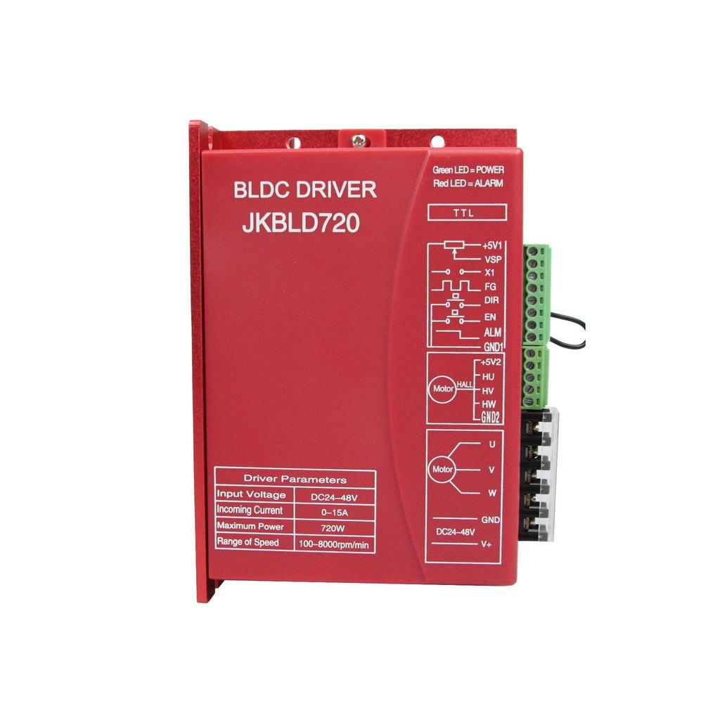 Brushless DC Motor Controller 24V-48V with Speed Regulation Driver
