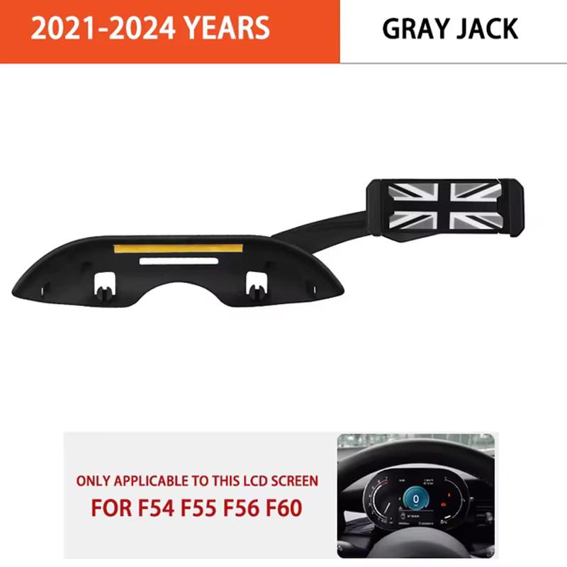 New Car Phone Holder Support Dashboard LCD Screen for Mini Cooper F56 F55 F54 F60 GPS Bracket Stand Interior Auto Accsesories DD22