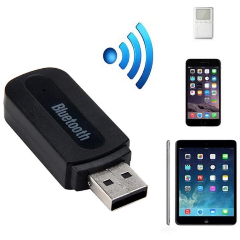 3,5-миллиметровый разъем USB Bluetooth-совместимый Aux беспроводной автомобильный аудиоприемник для музыки