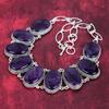 Amethyst Necklace, Handmade Jewelry, 925 Solid Sterling Silver Necklace, Wonderful Gemstone Necklace For Women