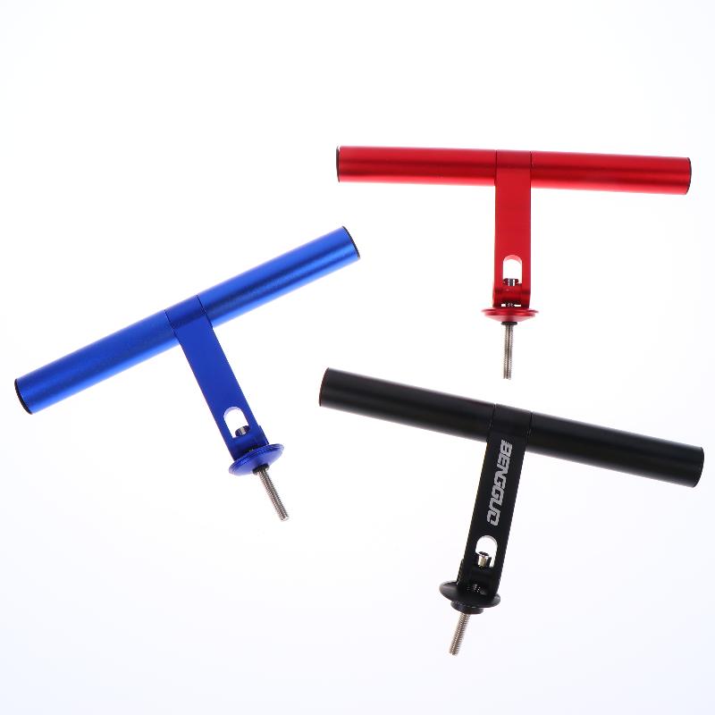 Adjustable Metal Handlebar Extension for Bicycle Perfect Mount for Camera and Light