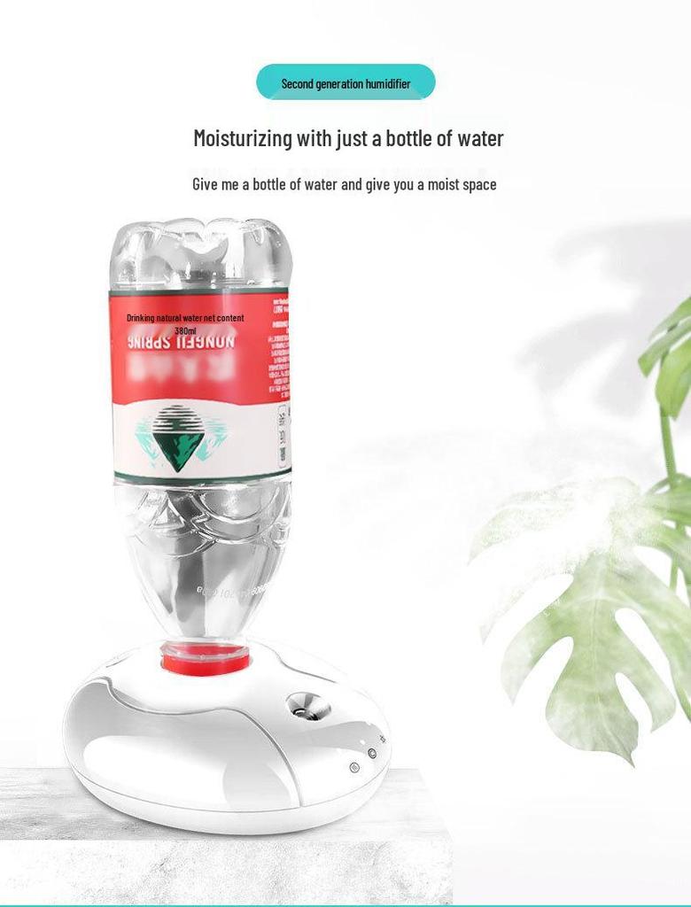 USB Тихий увлажнитель с распылителем для дома, автомобиля и спальни