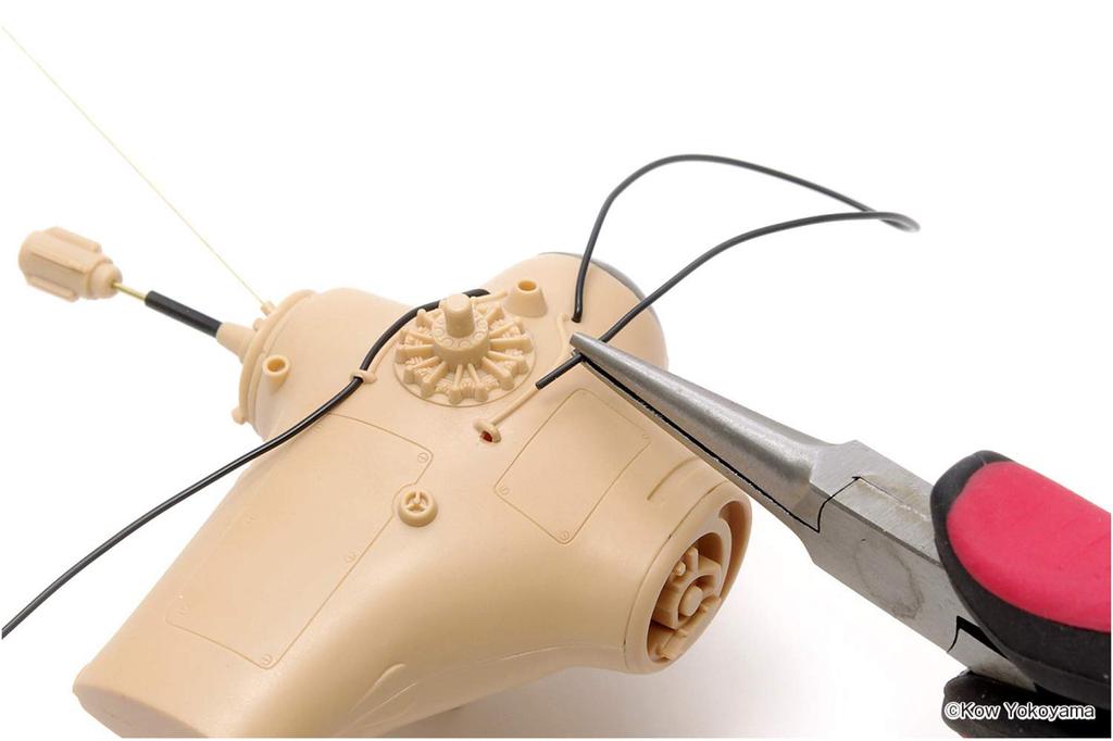 Wave Hobby Tool Series HG Scale Long Nose Pliers Plastic Model Tool HT-288