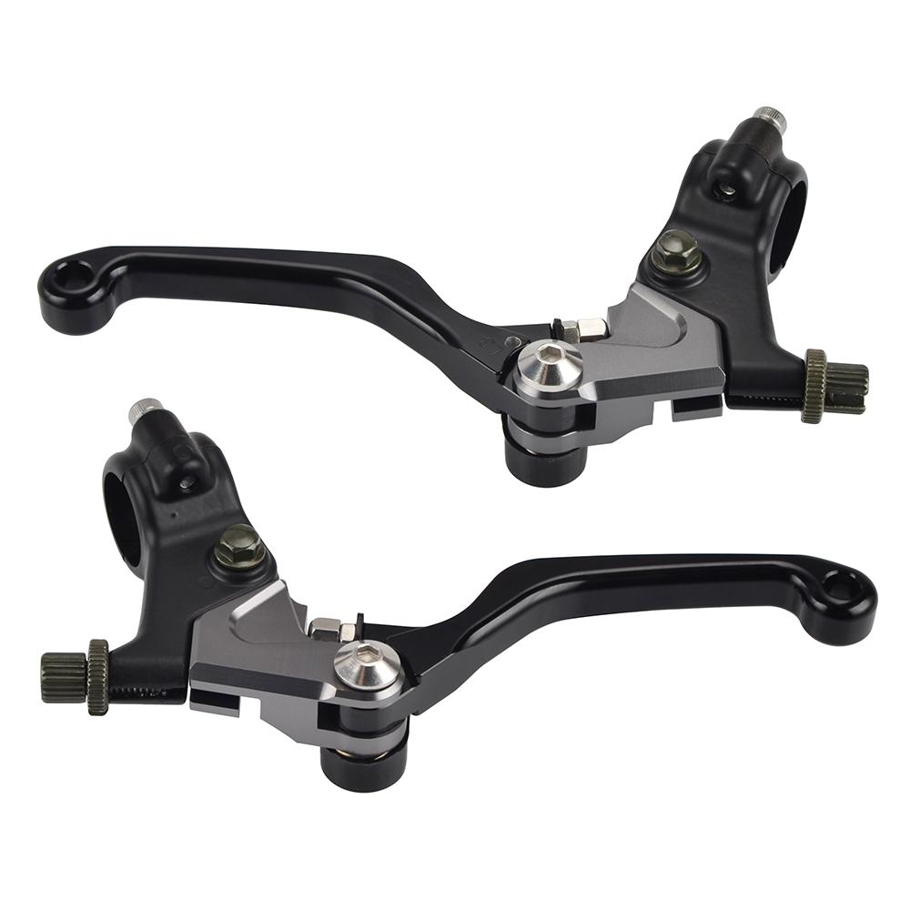 Для Yamaha YZ 125 DT IT RT TT XT MX YZ 50 60 80 100 175 200 250 360 400 425 465 490 500 550 600 Короткий Рычаг Тормоза Сцепления Ручки Газа 2