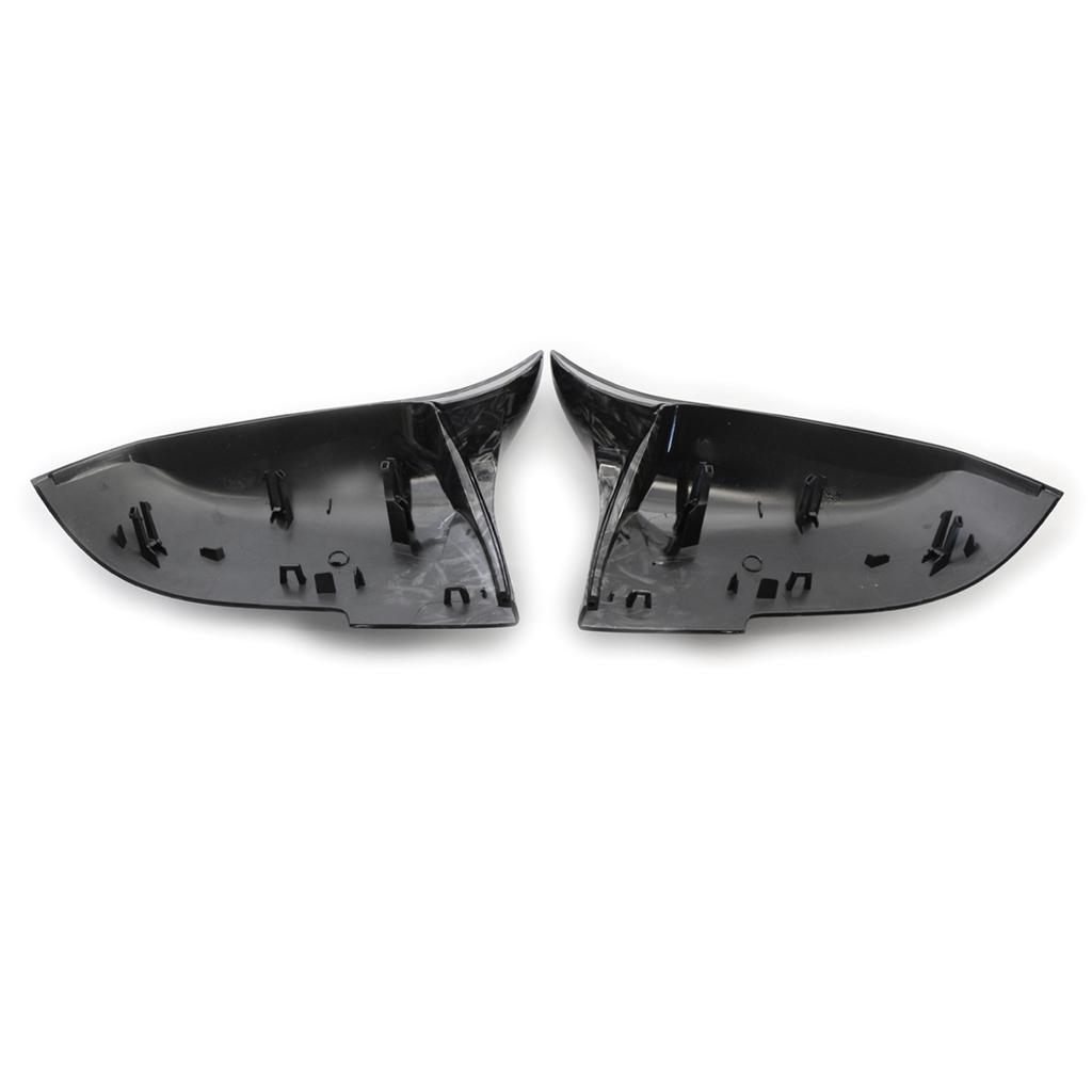 Upgrated Rearview Mirror Shells Side Wing Mirror Cover Cap Pair Replacement for BMW F32 F30 F31 F33 F36(Forged carbon