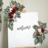 Artificial Wedding Arch Flowers Kit Artificial Flowers for DIY Party Ceremony Reception Backdrop Floral Decoration