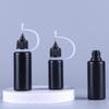 Diy Quilling Tool Empty Needle Tip Glue Bottle With Black Cap Liquid Dropper Containers With Silicone Rings For Crafting