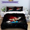 3pc Mario Bros Bedding Set Guest Room Bedroom Decor Christmas Halloween Decor Birthday and Holiday Gifts- All Seasons 3pcs Quilt 087