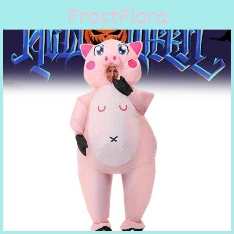 Cosplay Adult Pig Inflatable Costume For Halloween Parties Stage Performances