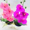 Phalaenopsis Faux Flower Arrangement With Injection Molded Craft For House Decoration And Gift