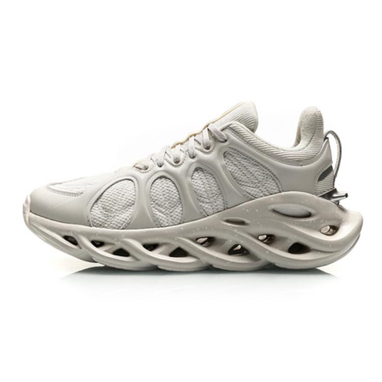 Li Ning Arc ACE Амортизирующие Нескользящие Низкие Беговые Кроссовки Женские Белые ARHP308-2