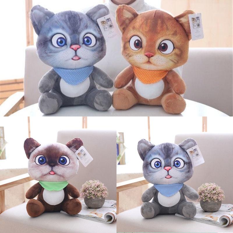 Japanese Long Tomato Cat Plush Toy Pillow Cute Stuffed Animal With Soft Pp Cotton Fill