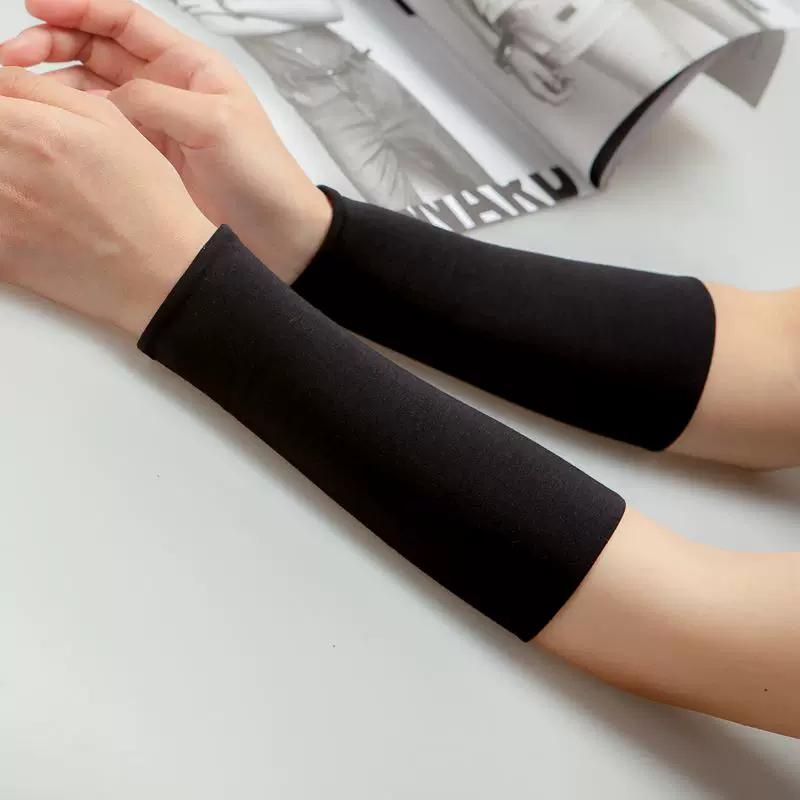 Summer Wristbands for Men to Cover Tattoo Scars, Fashionable Ultra-Thin Long Arm Sleeves for Women, Breathable Fake Sleeves for Sun Protection