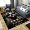 Pit Bull Carpet Rug for Living Room Bedroom Home Sofa Decoration,Kids play Non-slip Floor Mat