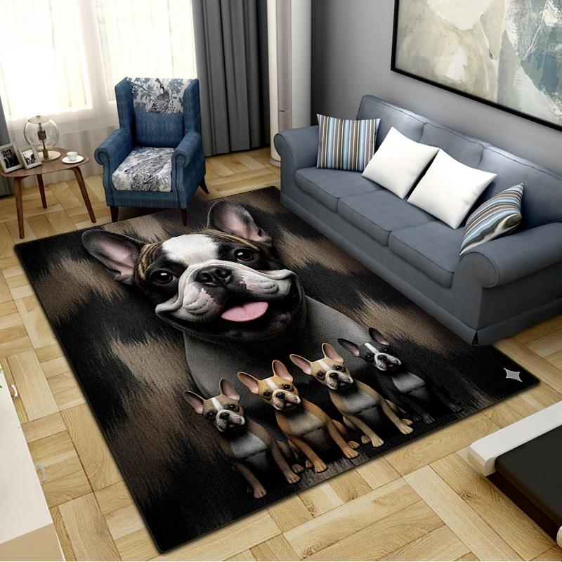 Pit Bull Carpet Rug for Living Room Bedroom Home Sofa Decoration,Kids play Non-slip Floor Mat