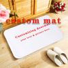 Personalized Doormat Upload Your Logo Photo Text Personalized Picture Floor Mat Indoor Custom Rug For Front Door Christmas Gifts