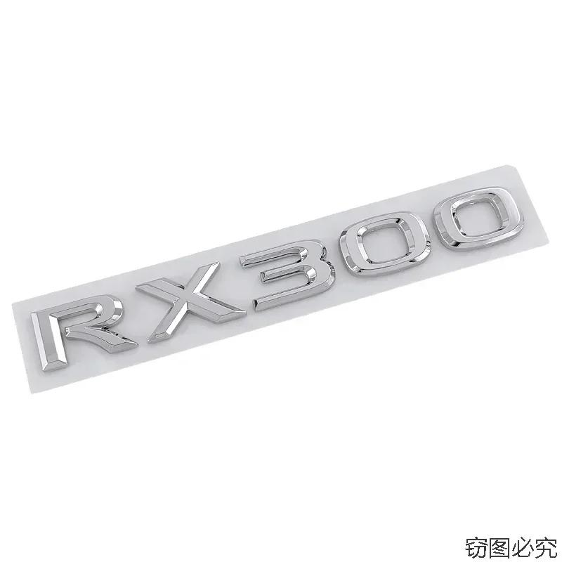 ABS Car Body Badge Rear Trunk Sticker Letter Decal for Lexus RX270 RX300 RX350 Emblem Exterior Decoration mn1