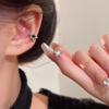 Корейский стиль Звезда Ухо Клипса: Модный, роскошный, непирсингованный дизайн
