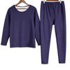 Men's Winter Clothes Natural Silk Woollen 2Pic T-Shirts + Pants Sleepwear Undershirts Thermals Clothes Suits Sets