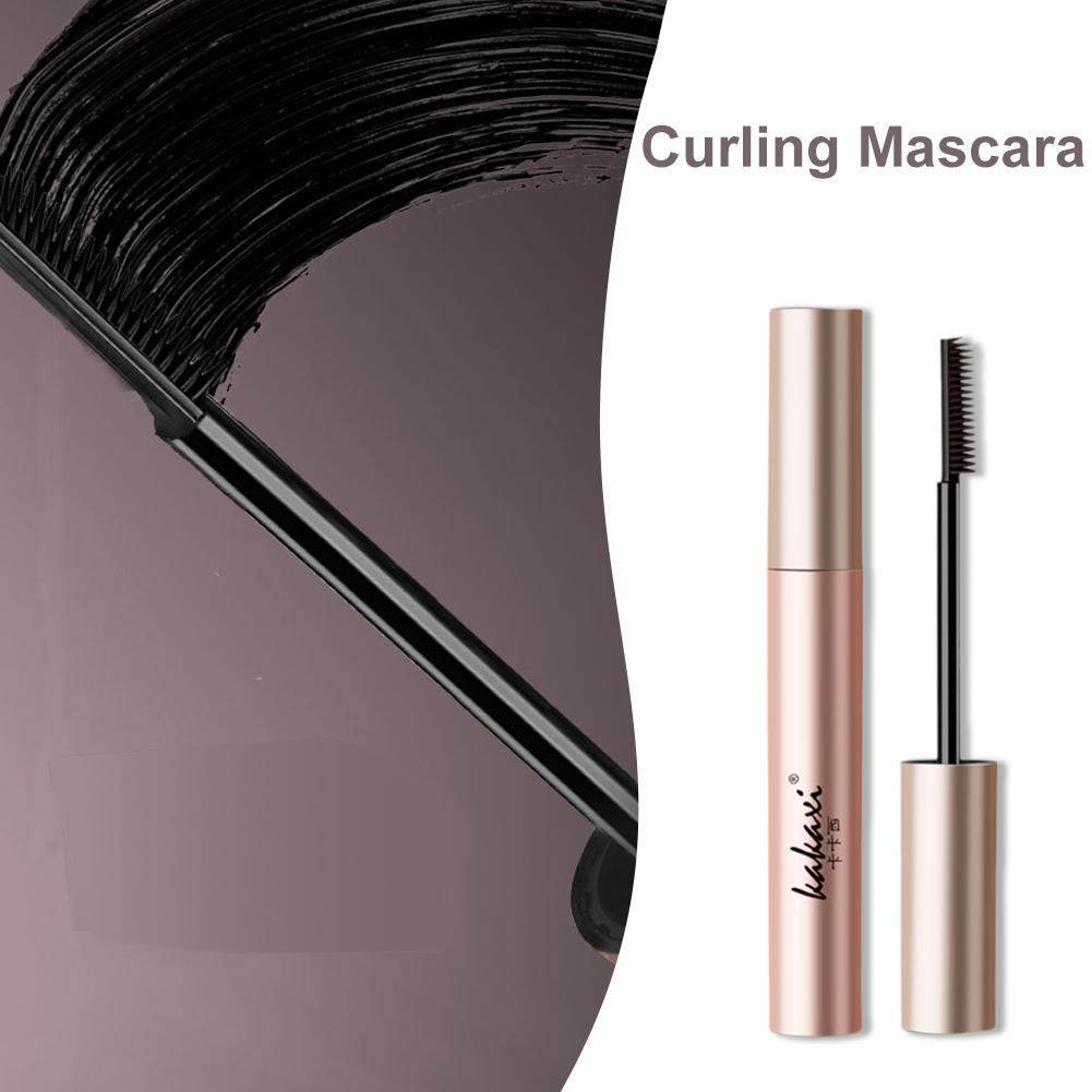 Thickening Lengthening Mascara Curling Defining Waterproof Makeup Primer Eyelash Sweatproof B9V2