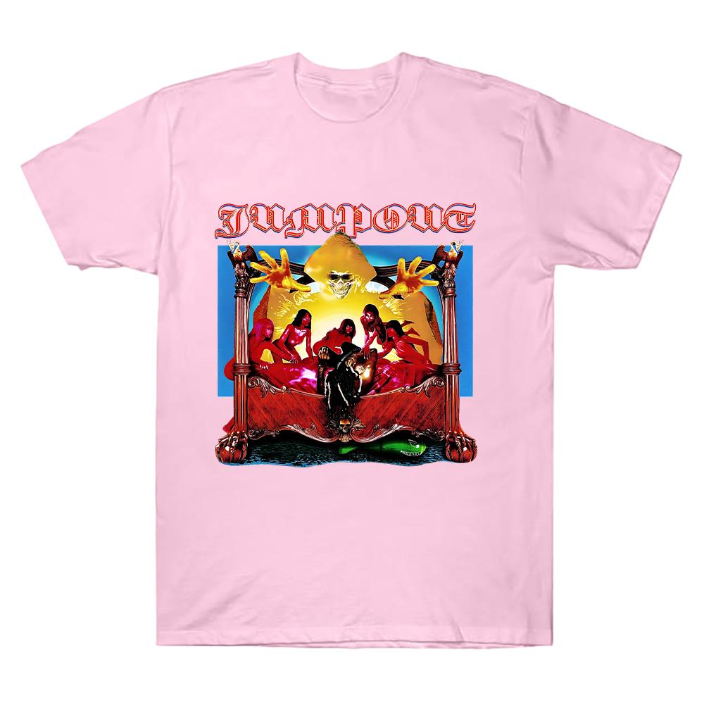 OsamaSon Jump Out The Album Graphic T Shirts 2025 Merch T-Shirts Cotton Women Men Fashion HipHop Streetwear Short Sleeve Y2K Tee