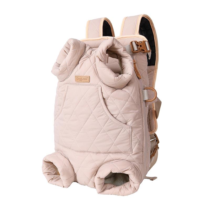 Дизайнерский рюкзак-переноска для собак, зимняя теплая сумка-переноска для домашних животных, комфортная дорожная сумка, регулируемая для маленьких и средних домашних животных, уличные аксессуары