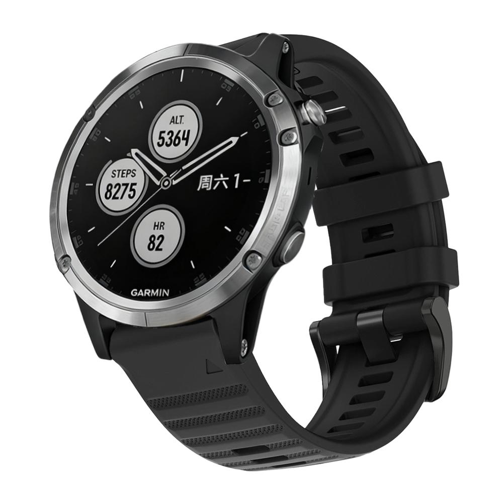 Быстросъемный ремешок для часов 22/26 мм для Garmin Fenix 5/Fenix 8Pro 47/51 мм Водонепроницаемый силиконовый спортивный ремешок для часов для Garmin Fenix 5