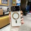 Роскошный чехол Magsafe для iPhone 14 Pro Max с магнитной рамкой и рамкой для телефона iPhone 11 12 13 14 Plus X XR XS, защитный чехол для объектива