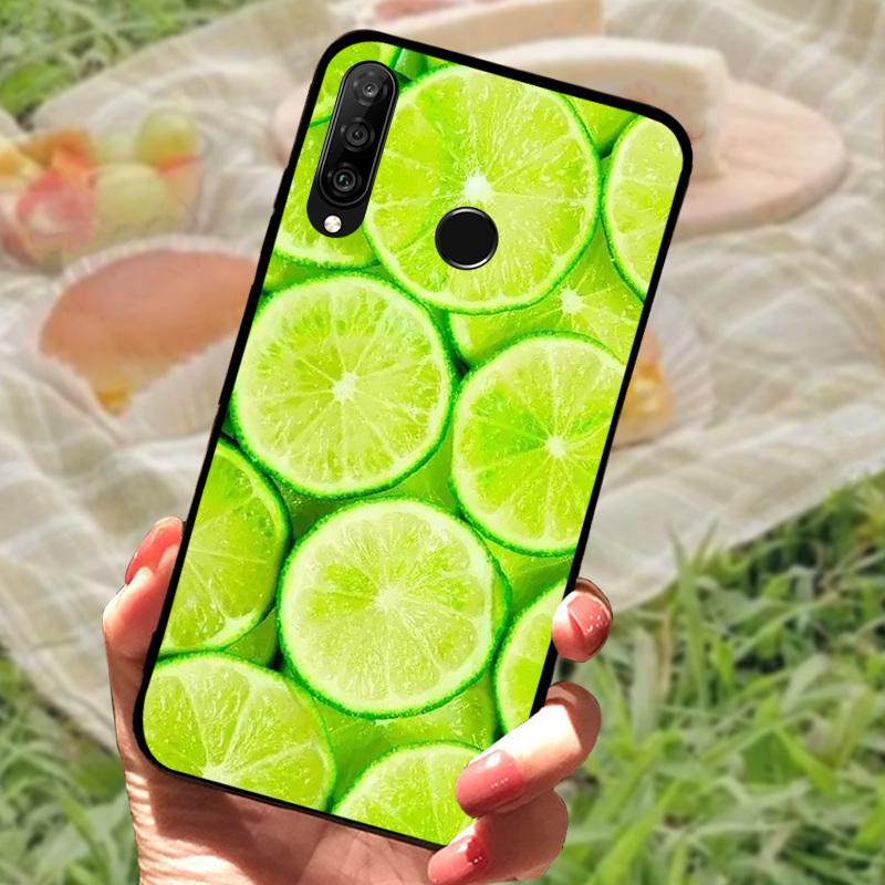 For Huawei P30 Lite Case P30Lite Cover Cute Fashion Cartoon Shockproof Silicone Cases For Huawei Nova 4e Fundas MAR-LX1A Shell