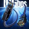 Ugreen Экранированный Ethernet-кабель Cat6A 10 Gigabit из чистой меди
