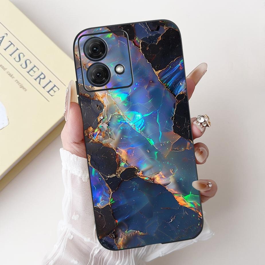 Чехол для Motorola Moto G54 5G XT2343-1, роскошный чехол с покрытием "конфетный", мягкий ТПУ чехол для телефона для Motorola G84 G 54 MotoG54 MotoG84, сумки