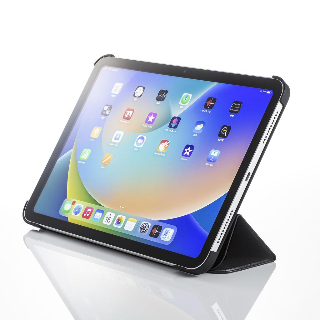 SANWA SUPPLY Чехол из мягкой кожи для iPad 10,9 дюйма (черный) PDA-IPAD1907BK