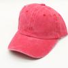 Стираный хлопок однотонный простой бейсболка ретро регулируемые папа шляпы подарок для мужчин женщин