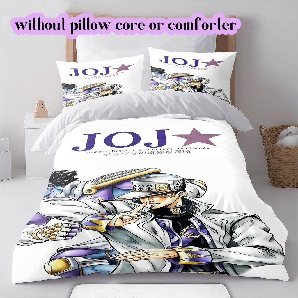 Мягкое и удобное пододеяльник с персонажами аниме JOJO, Детский комплект постельного белья в подарок, Очень большой размер, Доступны различные размеры