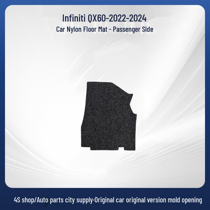 Exquisite Quality Nylon Custom Black Driving Floor Mats for Infiniti QX60-2024 Models