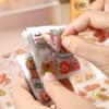 100PCS DIY Children Sticker Cartoon Capybara Hand Ledger Sticker Cute Water Cup Decal  Birthday Gift