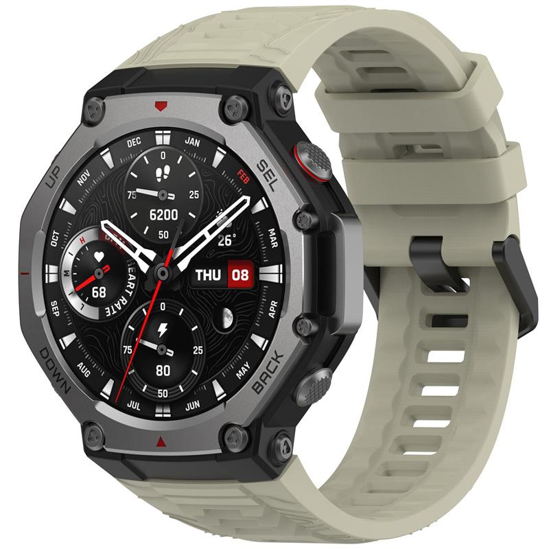 Силиконовый ремешок для часов Amazfit T-REX3, мягкий ремешок для умных часов, спортивный браслет, ремешок для Amazfit T-REX3, аксессуары