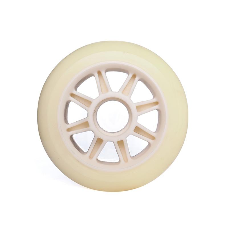 90MM Customization Professional Inline Hockey Wheels Good Quality White Wheels Inline Skate Wheels 90mm