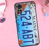 Retro Vintage License For Xiaomi Redmi Note 13 14 9 10 11 12 15 Pro Plus Phone Case For Redmi 15 C 14C 10C 12C 13C