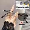 Cat Eye Frame Near Sight Glasses Unisex Color Changing Ladies Sun Eyeglasses Finished Prescription Myopia Eyewear Diopter To-4.0