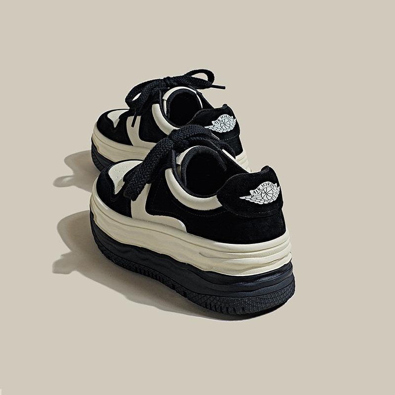 Контрастные спортивные туфли для женщин, маленькие белые туфли для женщин, ретро-туфли в стиле Харадзюку для женщин, вулканизированные туфли