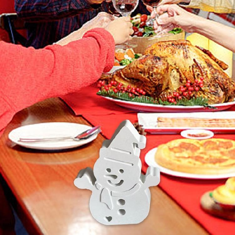 Рождественская фигурка снеговика, силиконовые формы для эпоксидной смолы, свечей, мыла, домашнего декора, силиконовая форма для эпоксидной смолы