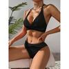 High Waist Swimsuit Women Summer Bathing Suit Ladies Push Up Bikini Set Two-piece Swimwear Beach Swimming Suits