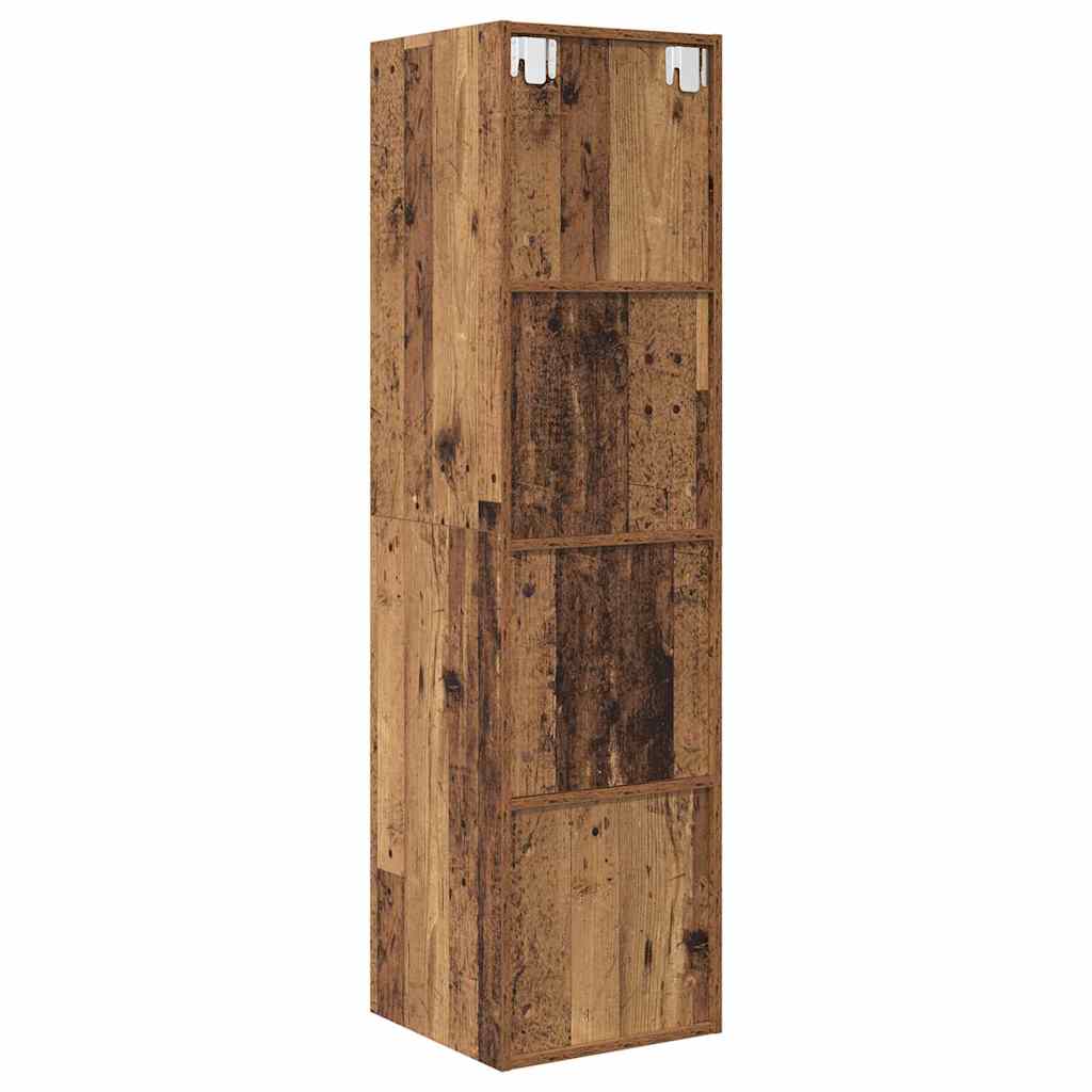 TV Cabinet Set 37 x 37 x 142.5 cm Reclaimed Wood Engineered Wood