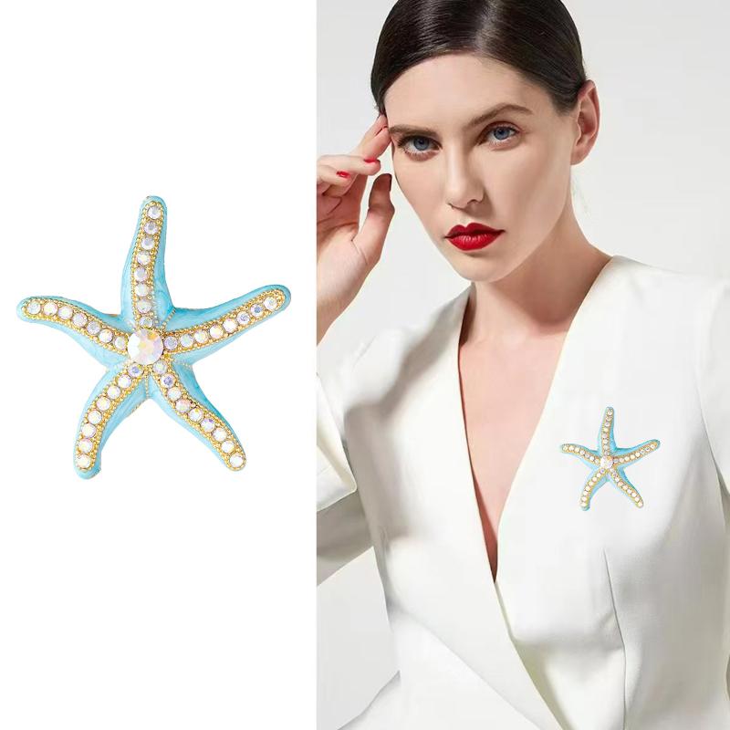 Creative Flower Brooch Versatile Scarf Buckle Anti-Exposure Buckle Corsage Brooch Women'S Accessories